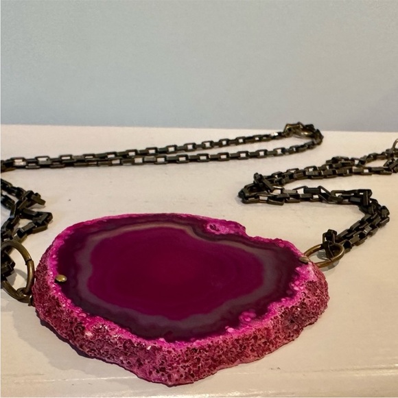 Isabel Marant Agate necklace - Picture 2 of 5